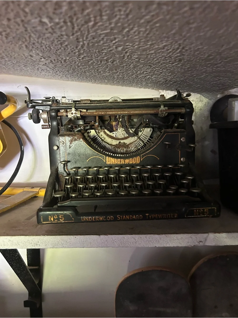 Underwood antique typewriter